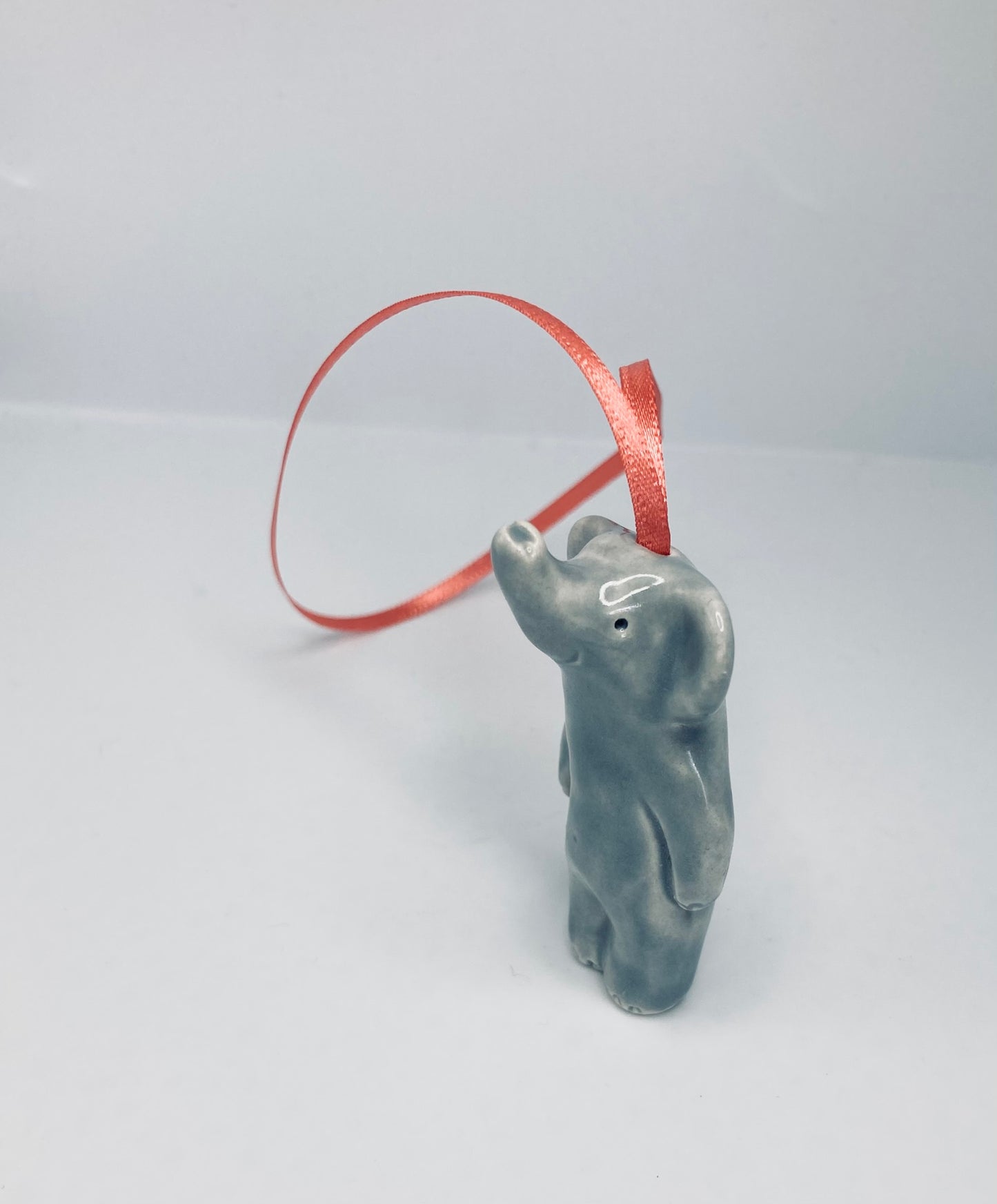 Elephant on ribbon