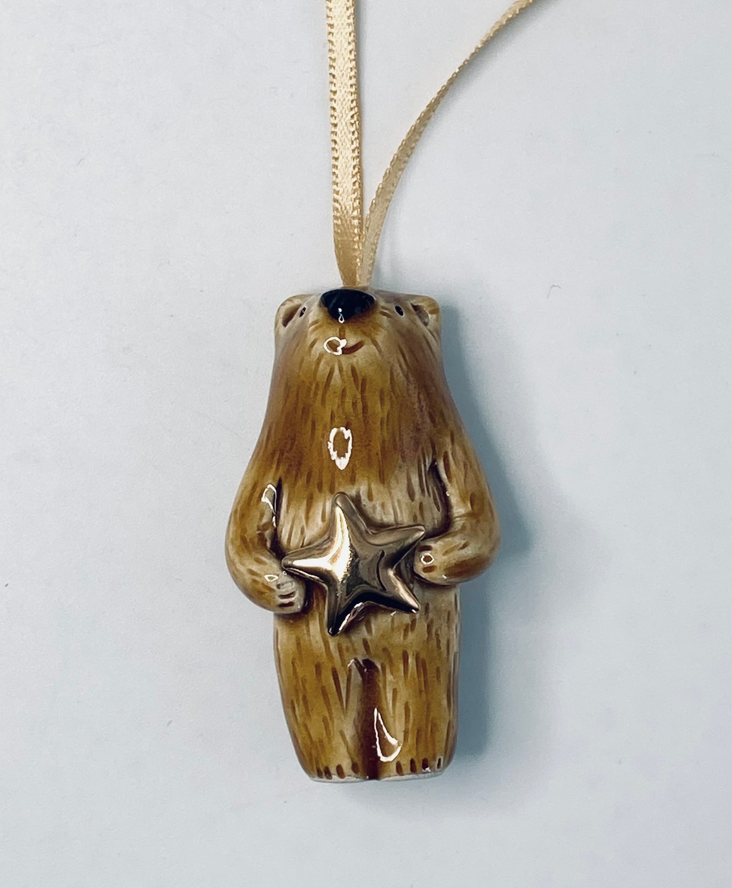Brown Bear with Gold Star