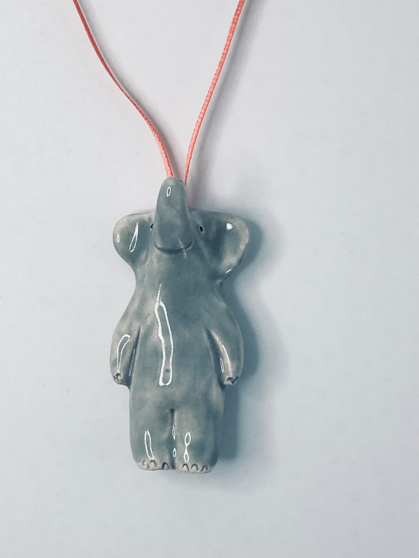 Elephant on ribbon