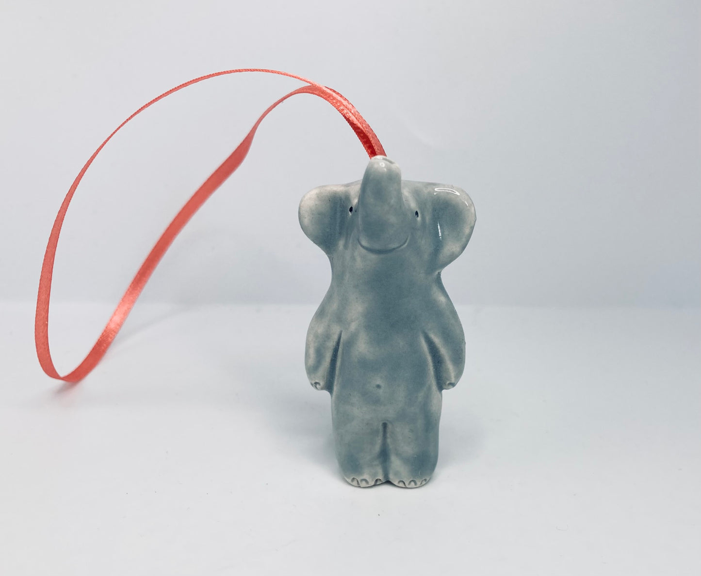 Elephant on ribbon