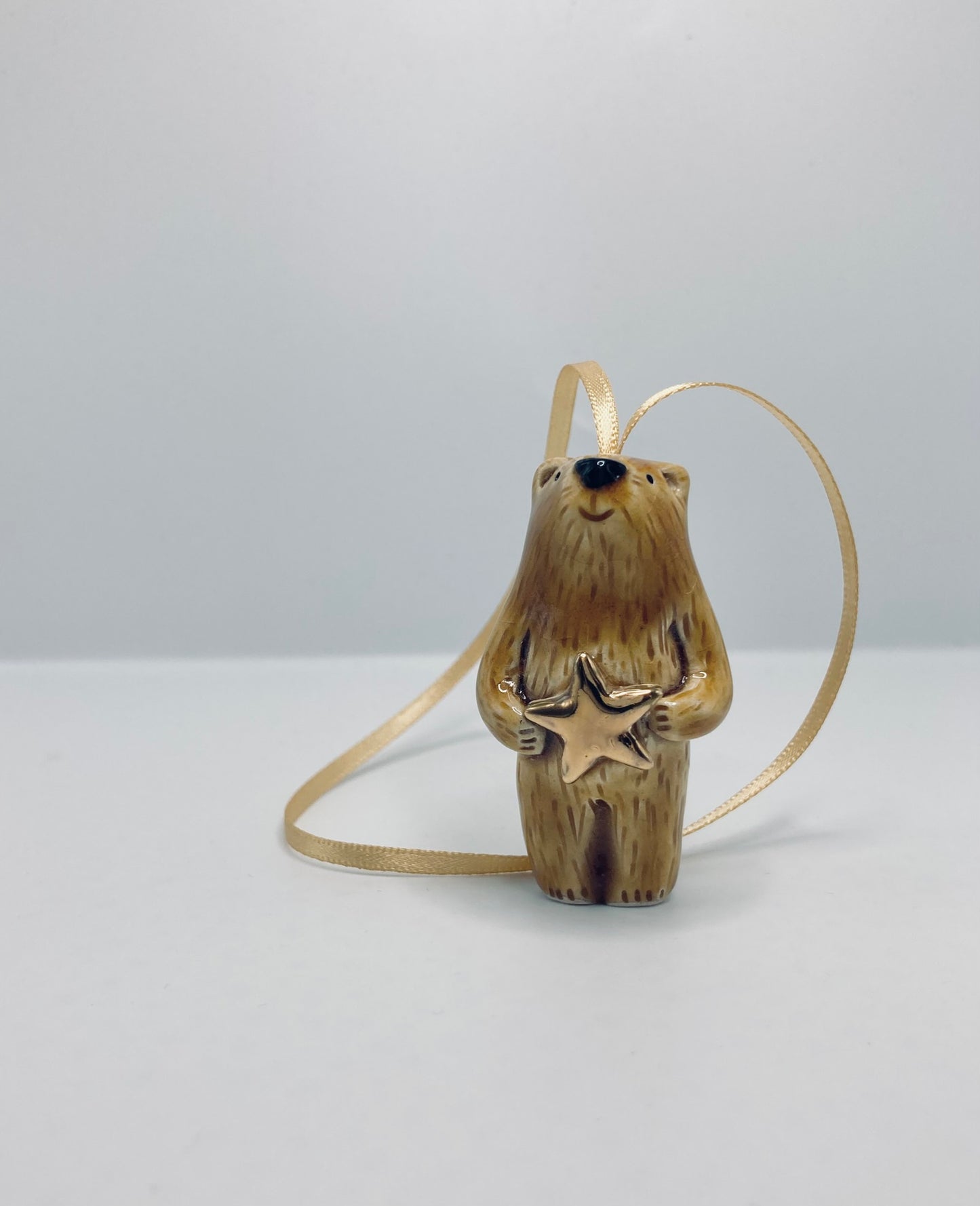 Brown Bear with Gold Star