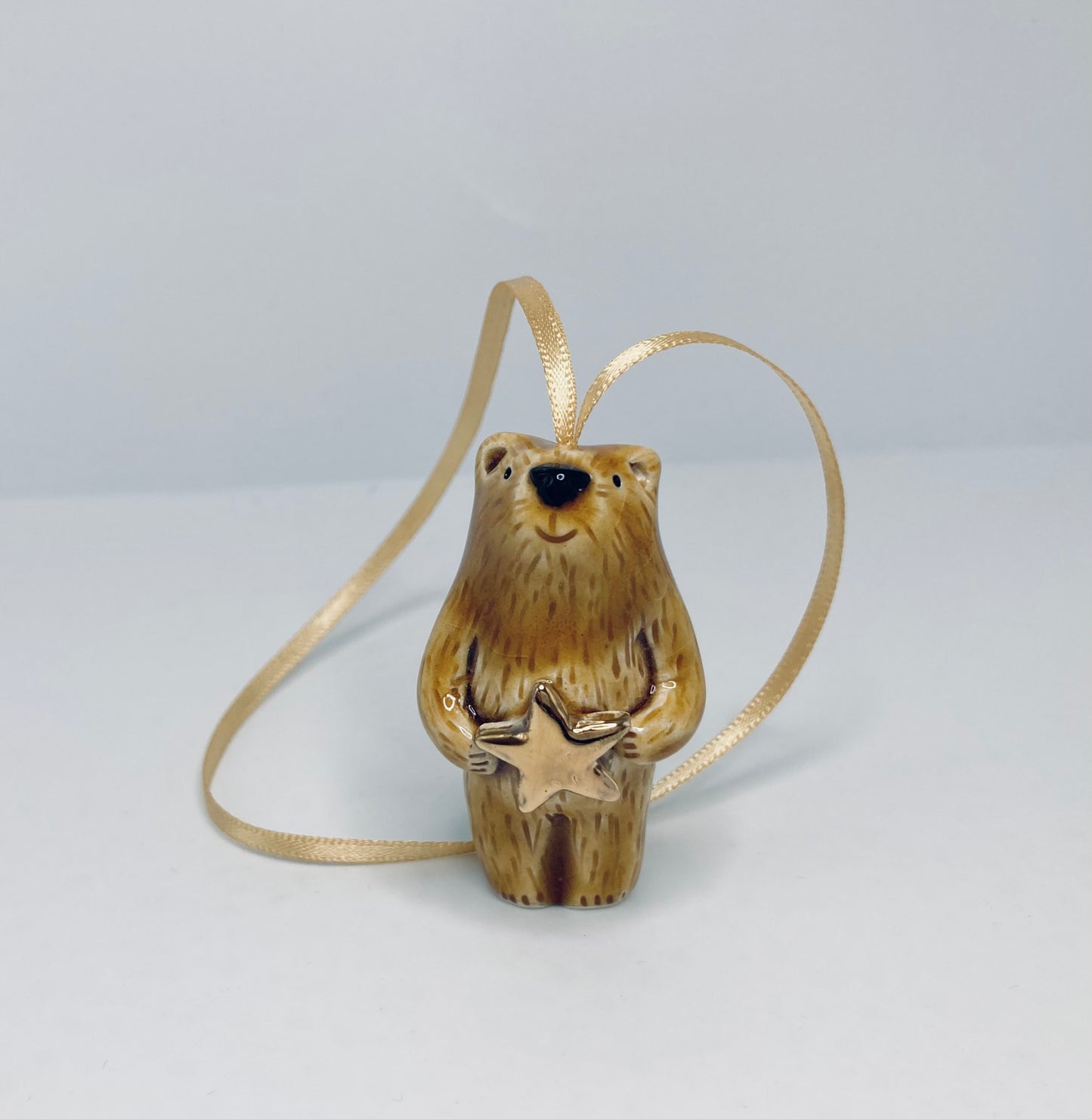 Brown Bear with Gold Star